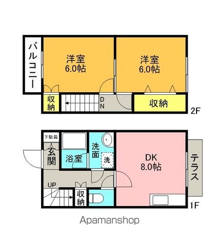 ラフィーネ吉川Iの間取り写真
