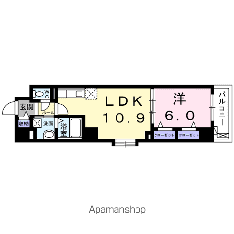 スピカコンフォート 402 ｜ 大阪府大阪市北区長柄中３丁目12-17（賃貸マンション1LDK・4階・41.87㎡） その3