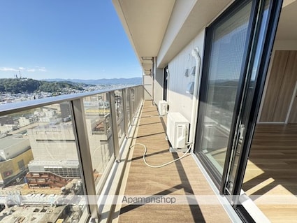 ザ・福井タワー　スカイレジデンス[2LDK/80.02m2]のバルコニー