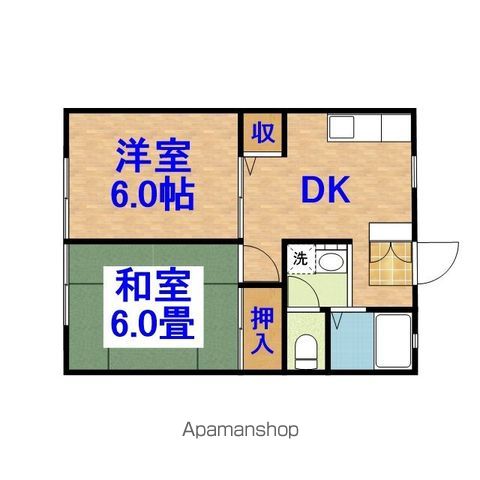 ユニハイツA棟の間取り写真
