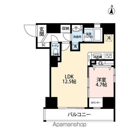 プレール・ドゥーク本所吾妻橋IVの間取り写真