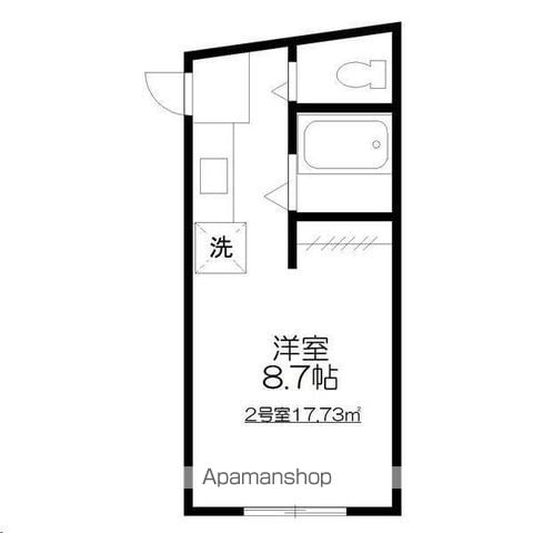 長屋アパートメントHACHIの間取り写真