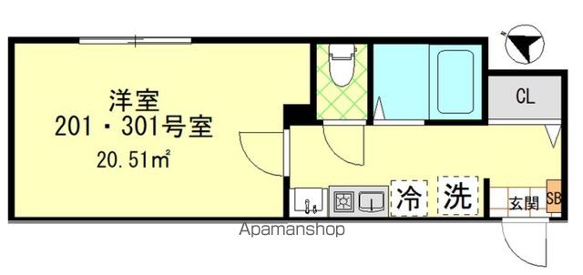 GRIP東大泉の間取り写真