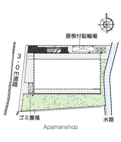 レオパレスエクセル　ケンⅢ 201 ｜ 静岡県浜松市中央区中山町22-6（賃貸マンション1K・2階・19.87㎡） その9