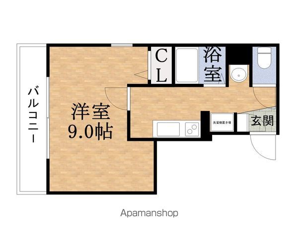 ライラック都島本通の間取り写真