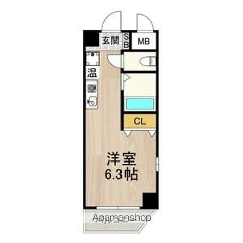エルミタージュ難波南Vの間取り写真