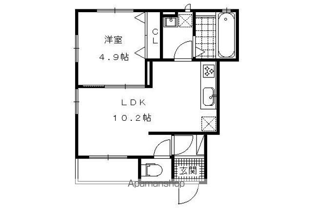 DーROOM宇治南山の間取り写真