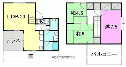 ケイズサイト[3LDK/76.14m2]の間取図