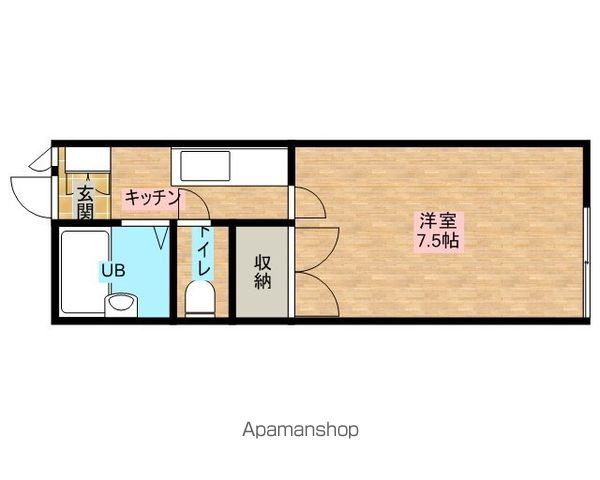 ベルトピア秋田4Aの間取り写真