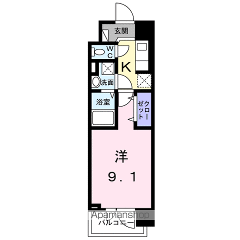 同じ建物の物件間取り写真 - ID:214061118243