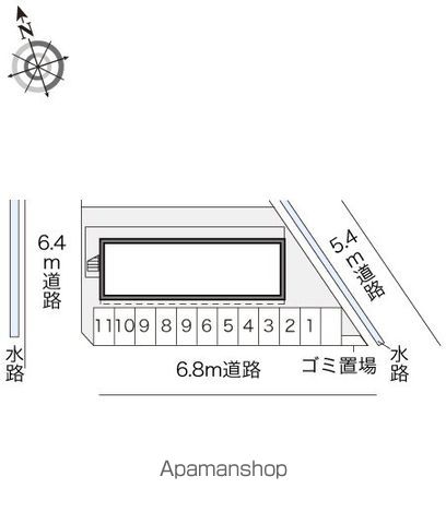 レオパレスＫ．Ｉ 203 ｜ 岐阜県岐阜市領下５丁目5-60（賃貸アパート1K・2階・23.18㎡） その17