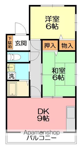 コーポ丸栄IIの間取り写真