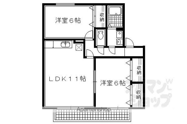 シャルマンの間取り写真