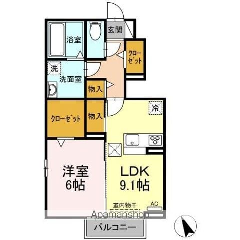 メゾンドボナールの間取り写真
