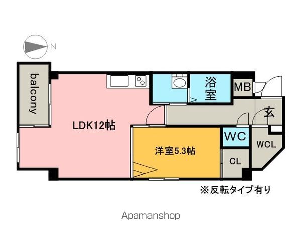 ロア金山の間取り写真