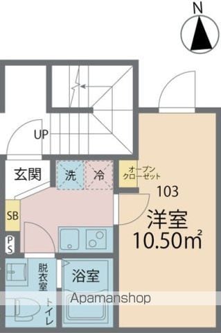カインドネス東大和SOUTHの間取り写真