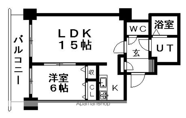 ティアラタワー中島倶楽部の間取り写真