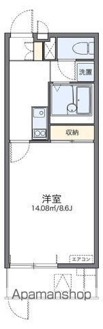 レオネクストカンフリエ三国の間取り写真
