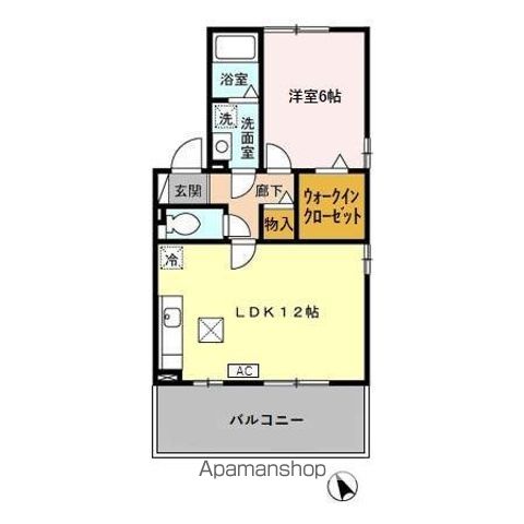 パークコート Aの間取り写真