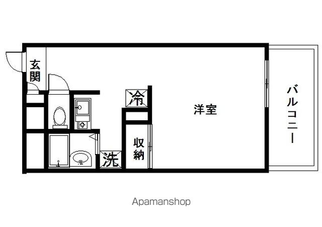 レオパレスSUCCESSの間取り写真