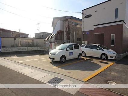 ドミール大野[1K/27.27m2]の駐車場1