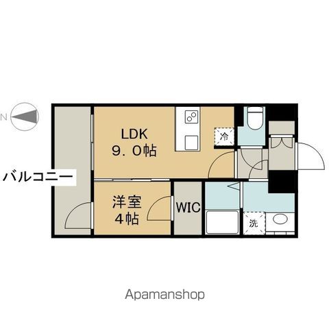 プレサンス伏見アーバンベースの間取り写真