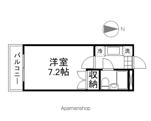 ウエストプラザ新保の間取り写真