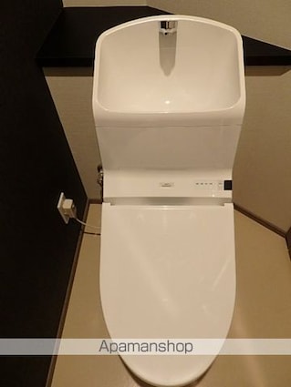 東京都新宿区原町１丁目[1K/25.62m2]のトイレ