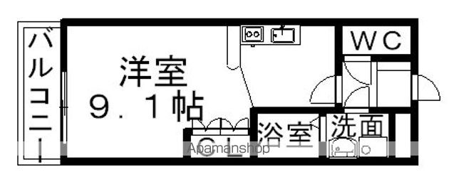 シャイン妙音の間取り写真