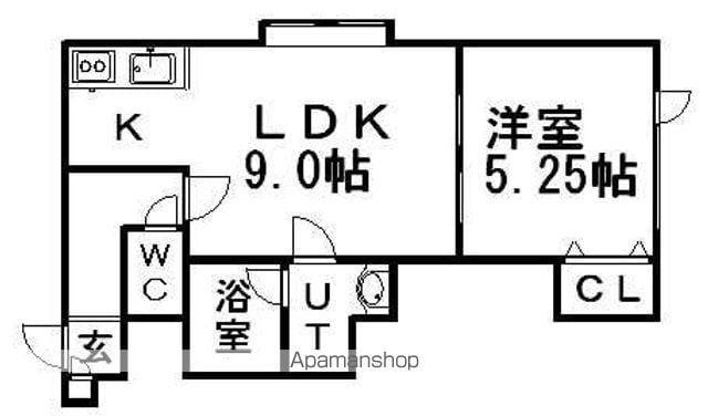 クレシアの間取り写真