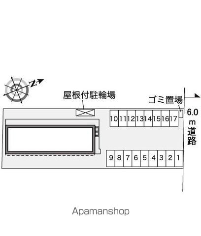 レオパレスドミール上川内の玄関写真