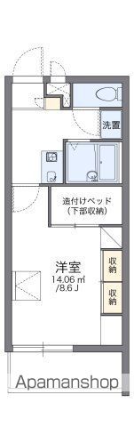 レオパレスFOND VILLAGEの間取り写真