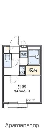 レオパレス羽根木の間取り写真