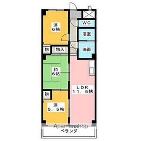 プリミエール祖父江の間取り写真