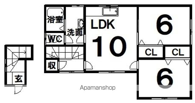 間取り：201025383764
