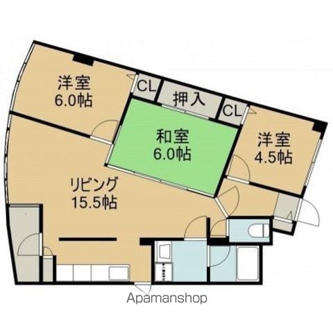 ドムス富岡IIの間取り写真