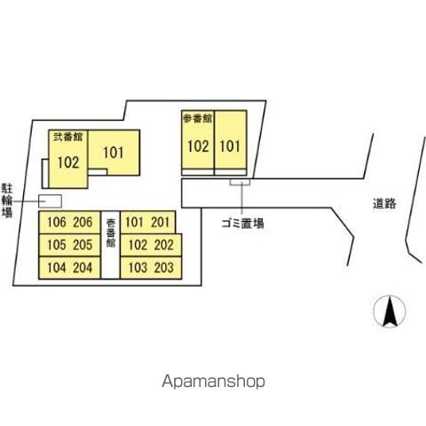 アムール　壱番館 103 ｜ 東京都北区浮間２丁目9-23（賃貸アパート1R・1階・20.03㎡） その9