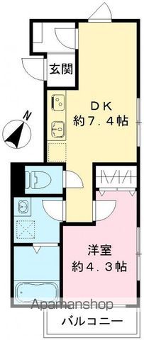 ルガロ西麻布の間取り写真