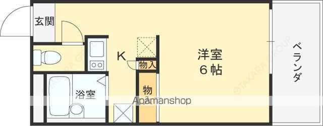 レオパレスヴィラの間取り写真