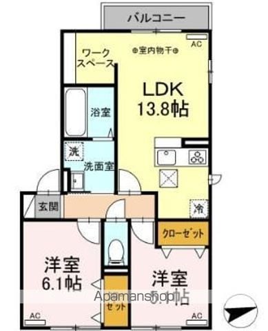 グランチェスタ三河の間取り写真