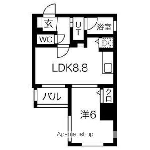 スパシエルクス横浜の間取り