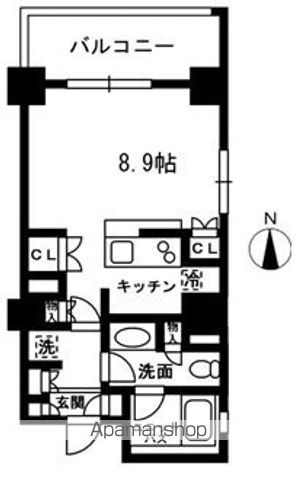 レジディア中落合C棟の間取り写真
