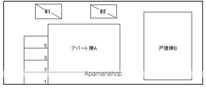 ハーモネート寺井[2DK/40.91m2]の配置図