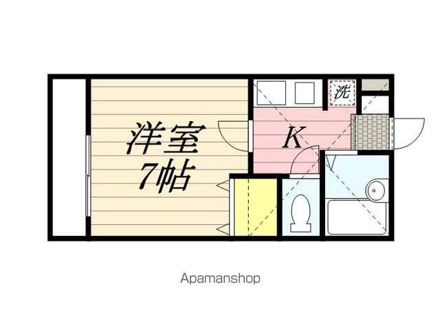 スタジオーネ参番館の間取り写真