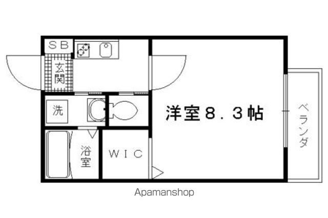 京都市東西線 東野駅 徒歩16分 2階建 築17年の間取り写真