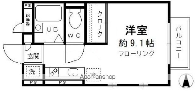マロンヴィラ国立 B棟の間取り写真