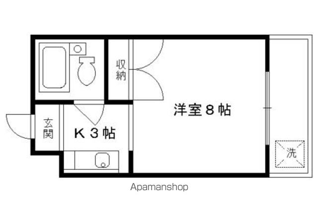 フォレスト深草の間取り写真