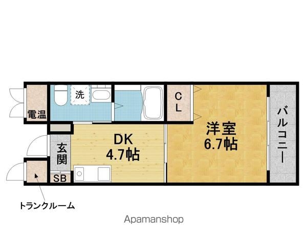 タカマツレジデンス柴原の間取り写真