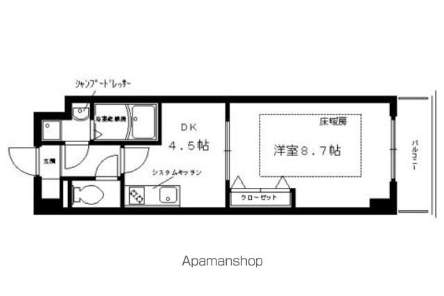 阪急電鉄京都線 西京極駅 徒歩3分 3階建 築25年の間取り写真