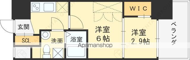 SERENITE福島SCELTOの間取り写真